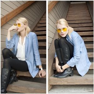 Search for Sanity Oversized Boyfriend Blazer
